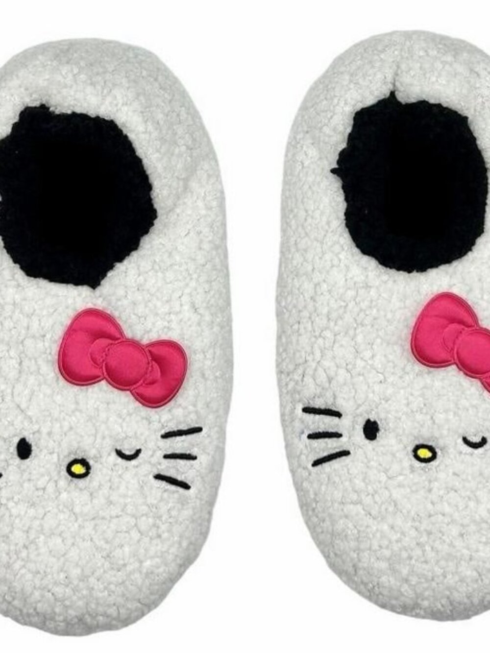 Sanrio Hello Kitty Figural Sherpa Slipper Socks NWT FAST SHIPPING